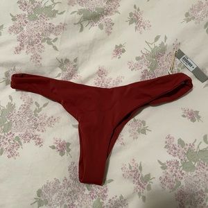 Brand new Gooseberry swim bottoms Thong